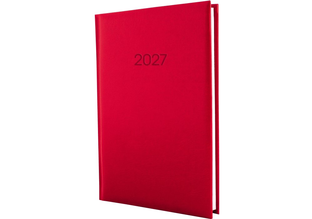 Щоденник датований 2027, ALLEGRA, червоний, А5 ECONOMIX